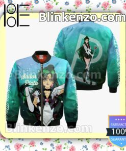 Sailor Pluto Setsuna Meioh Sailor Moon Anime Personalized T-shirt, Hoodie, Long Sleeve, Bomber Jacket c