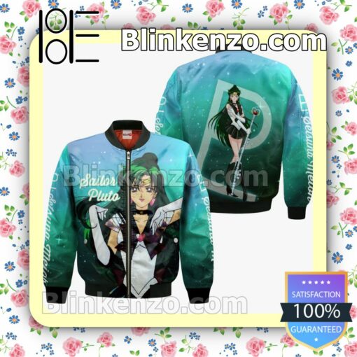 Sailor Pluto Setsuna Meioh Sailor Moon Anime Personalized T-shirt, Hoodie, Long Sleeve, Bomber Jacket c