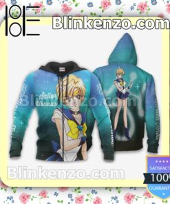 Sailor Uranus Haruka Tenoh Sailor Moon Anime Personalized T-shirt, Hoodie, Long Sleeve, Bomber Jacket