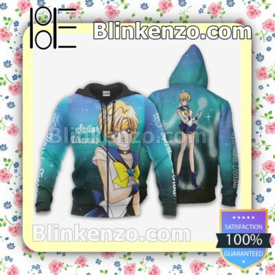 Sailor Uranus Haruka Tenoh Sailor Moon Anime Personalized T-shirt, Hoodie, Long Sleeve, Bomber Jacket