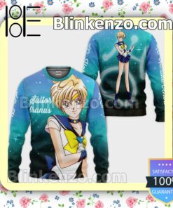 Sailor Uranus Haruka Tenoh Sailor Moon Anime Personalized T-shirt, Hoodie, Long Sleeve, Bomber Jacket a