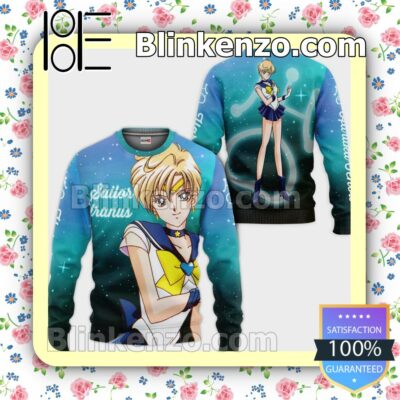 Sailor Uranus Haruka Tenoh Sailor Moon Anime Personalized T-shirt, Hoodie, Long Sleeve, Bomber Jacket a