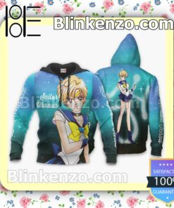 Sailor Uranus Haruka Tenoh Sailor Moon Anime Personalized T-shirt, Hoodie, Long Sleeve, Bomber Jacket b