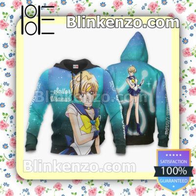 Sailor Uranus Haruka Tenoh Sailor Moon Anime Personalized T-shirt, Hoodie, Long Sleeve, Bomber Jacket b