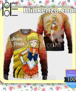 Sailor Venus Minako Aino Sailor Moon Anime Personalized T-shirt, Hoodie, Long Sleeve, Bomber Jacket a