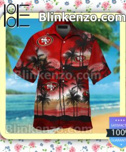 San Francisco 49ers Mens Shirt, Swim Trunk