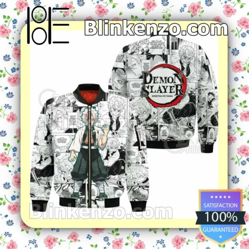 Sanemi Shinazugawa Demon Slayer Anime Mix Manga Personalized T-shirt, Hoodie, Long Sleeve, Bomber Jacket x