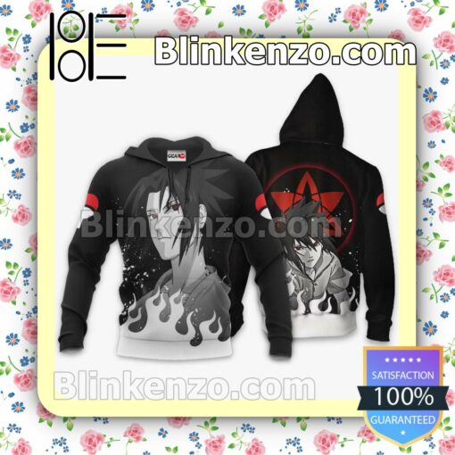 Sasuke Uchiha Anime Naruto Shippuden Style Personalized T-shirt, Hoodie, Long Sleeve, Bomber Jacket b