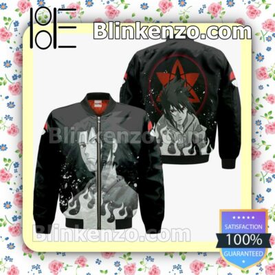 Sasuke Uchiha Anime Naruto Shippuden Style Personalized T-shirt, Hoodie, Long Sleeve, Bomber Jacket c