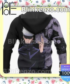 Satoru Gojo Jujutsu Kaisen Anime Manga Personalized T-shirt, Hoodie, Long Sleeve, Bomber Jacket x