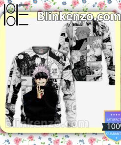 Satoru Gojo Jujutsu Kaisen Anime Mix Manga Personalized T-shirt, Hoodie, Long Sleeve, Bomber Jacket a