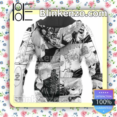 Satoru Gojo Jujutsu Kaisen Anime Mix Manga Personalized T-shirt, Hoodie, Long Sleeve, Bomber Jacket x