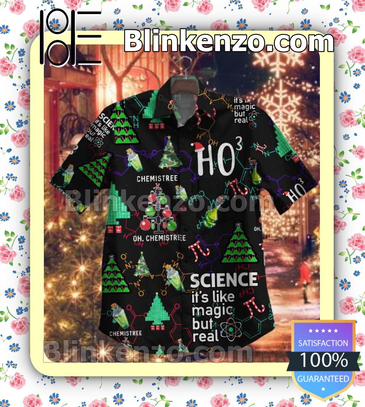 Hot Science It's Like Magic But Real Chemistree Summer Shirts