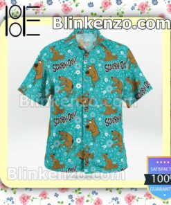 Scooby Doo Blue Summer Shirts b