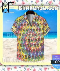 Seamless Grateful Dead Tiedye Summer Hawaiian Shirt