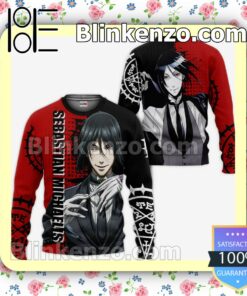 Sebastian Michaelis Black Butler Anime Personalized T-shirt, Hoodie, Long Sleeve, Bomber Jacket a