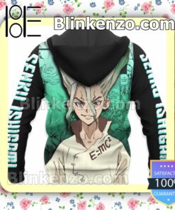 Senku Ishigami Dr Stone Anime Personalized T-shirt, Hoodie, Long Sleeve, Bomber Jacket x