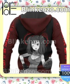 Serpent Sin of Envy Diane Seven Deadly Sins Anime Personalized T-shirt, Hoodie, Long Sleeve, Bomber Jacket x