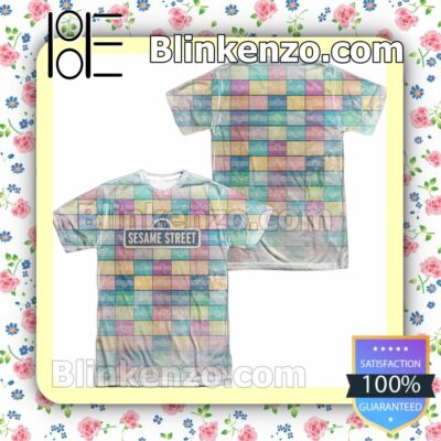 Sesame Street Color Block Gift T-Shirts