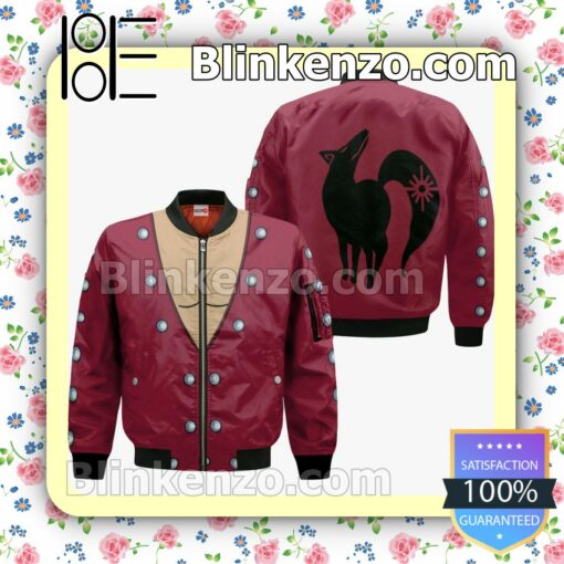 Seven Deadly Sins Ban Uniform Costume Anime Personalized T-shirt, Hoodie, Long Sleeve, Bomber Jacket c