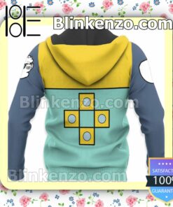 Seven Deadly Sins King Uniform Costume Anime Personalized T-shirt, Hoodie, Long Sleeve, Bomber Jacket x