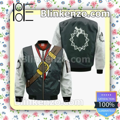 Seven Deadly Sins Meliodas Uniform Costume Anime Personalized T-shirt, Hoodie, Long Sleeve, Bomber Jacket c