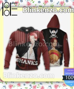 Shanks Red-Haired One Piece Anime Personalized T-shirt, Hoodie, Long Sleeve, Bomber Jacket