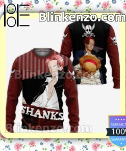 Shanks Red-Haired One Piece Anime Personalized T-shirt, Hoodie, Long Sleeve, Bomber Jacket a