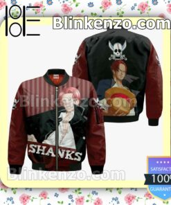 Shanks Red-Haired One Piece Anime Personalized T-shirt, Hoodie, Long Sleeve, Bomber Jacket c