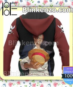 Shanks Red-Haired One Piece Anime Personalized T-shirt, Hoodie, Long Sleeve, Bomber Jacket x