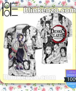 Shinobu Kocho Demon Slayer Anime Mix Manga Personalized T-shirt, Hoodie, Long Sleeve, Bomber Jacket b