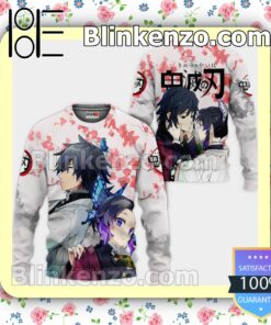 Shinobu and Giyuu Demon Slayer Anime Personalized T-shirt, Hoodie, Long Sleeve, Bomber Jacket a