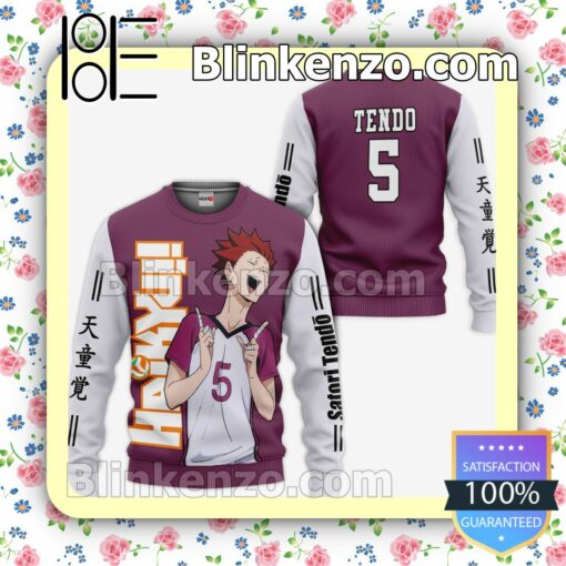 Shiratorizawa Satori Tendo Haikyuu Anime Personalized T-shirt, Hoodie, Long Sleeve, Bomber Jacket a