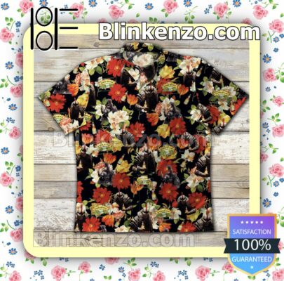 Sierra Nevada Pale Ale Flowers Black Summer Shirt