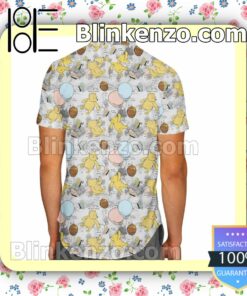 Silly Old Bear Winnie The Pooh Disney Cartoon Graphics Summer Hawaiian Shirt, Mens Shorts a