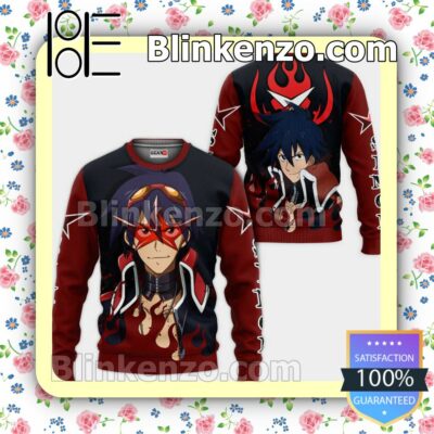 Simon Tengen Toppa Gurren Lagann Anime Personalized T-shirt, Hoodie, Long Sleeve, Bomber Jacket a