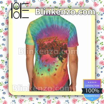 Skull And Rose Colorful Summer Shirts b