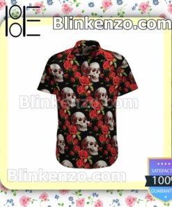 Skull Roses Summer Shirts
