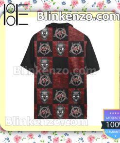 Slayer Logo Summer Hawaiian Shirt c