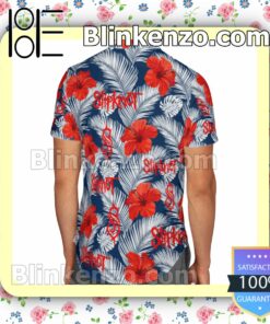 Slipknot Fashion Red Blue Summer Shirts a