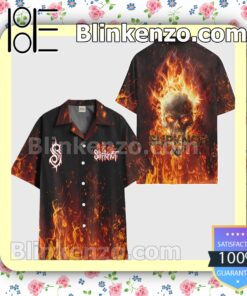 Slipknot Skull Summer Hawaiian Shirt b