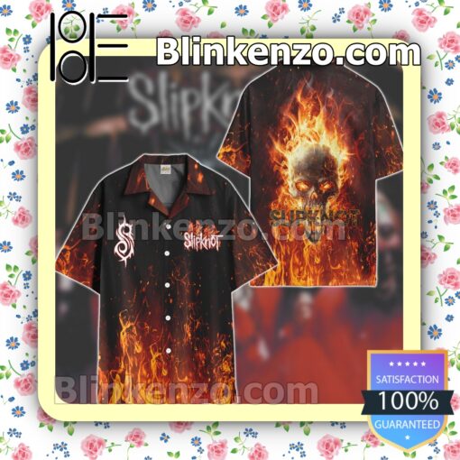 Slipknot Skull Summer Hawaiian Shirt c