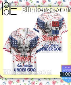 Slipknot The American Flag Summer Hawaiian Shirt b