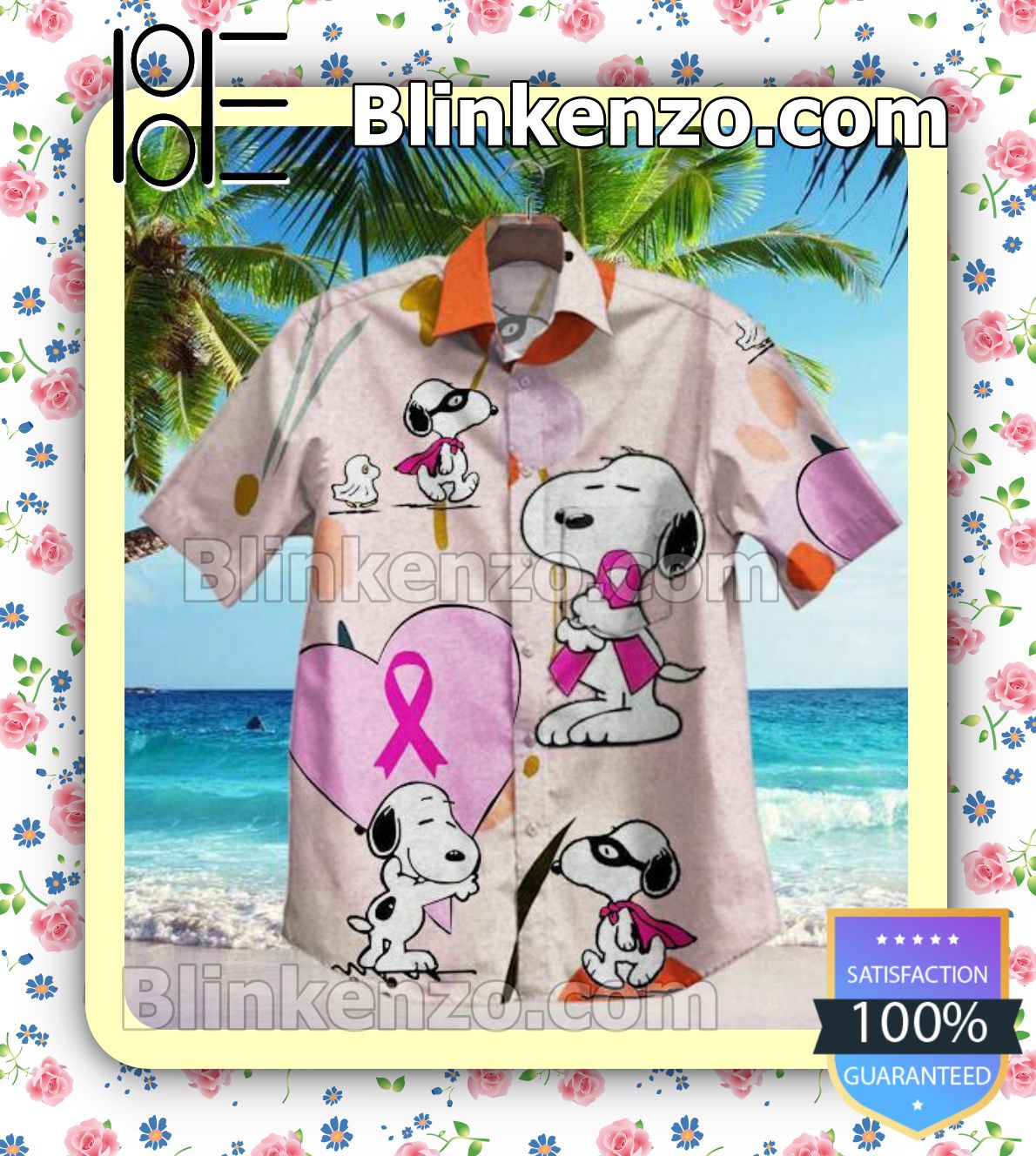 Only For Fan Snoopy And Cancer Campaign Summer Shirts