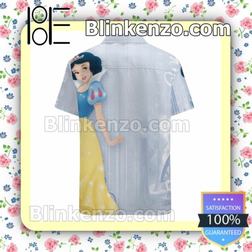 Snow White Princess Disney Summer Hawaiian Shirt, Mens Shorts a