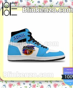 Sonic Synergy Logo by Sonicguru Air Jordan 1 Mid Shoes a