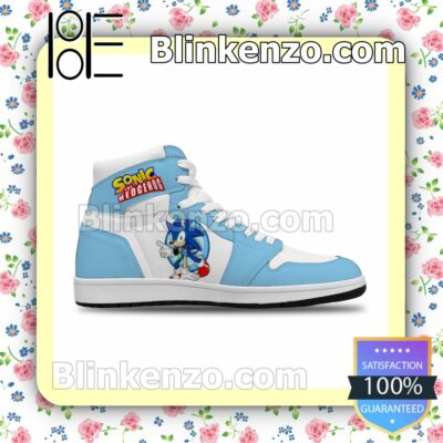Sonic Synergy the Hedgehog Clipart Air Jordan 1 Mid Shoes a