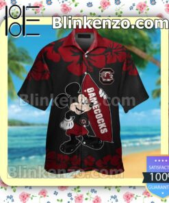 South Carolina Gamecocks & Mickey Mouse Mens Shirt, Swim Trunk