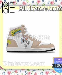 SpongeBob Air Jordan 1 Mid Shoes a