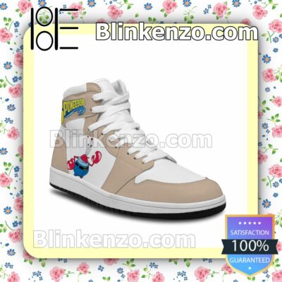 SpongeBob Captain Eugene H. Armor Abs Krabs Air Jordan 1 Mid Shoes b